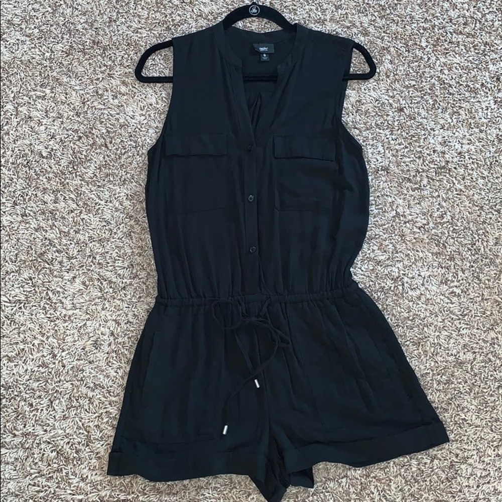 Black Sleeveless Jumpsuit